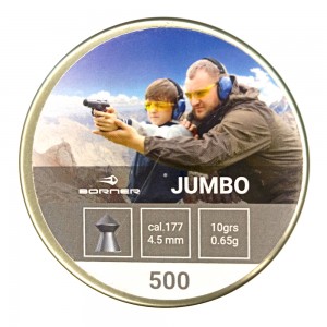 Пули Borner Jumbo 4, 5 мм 0.65 г 500 шт