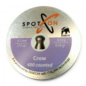 Пули SPOTON Crow 4, 5мм 0.54g (400 шт)