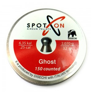 Пули SPOTON Ghost 6, 35мм 2.07g (150 шт)