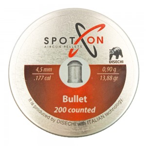 Пули SPOTON Bullet  4, 5мм 0.90г (200 шт)