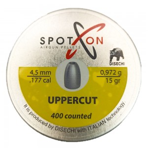 Пули SPOTON Upper Cut 4, 5мм 0.972г (400шт)