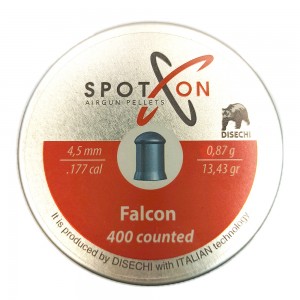 Пули SPOTON  Falkon  4, 5мм 0.87г (400шт)