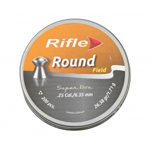 Пули для пневматики RIFLE Field Series Round 6, 35 мм 200шт