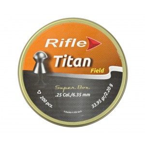 Пули для пневматики RIFLE Field Series Titan 6, 35 мм