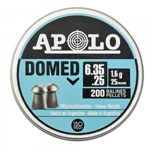 Пули для пневматики Apolo Domed 6, 35мм 1, 6гр 200шт