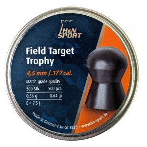 Пули для пневматики H&N Field Target Trophy 4, 52мм 0, 56гр. (500 шт)