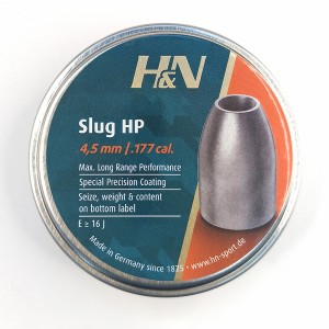 Пули для пневматики H&N Slug HP 4, 5 мм 0, 65г 300 шт