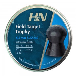 Пули для пневматики H&N Field Target Trophy 5, 53 мм 0, 95г (250шт)