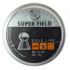 Пули для пневматики RWS Super Field 4, 52мм 0, 54гр (500шт)