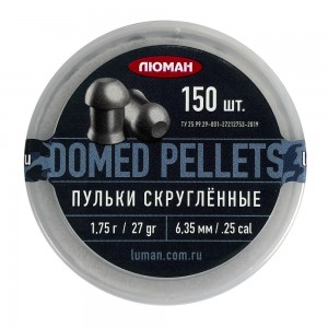 Пули Люман Domed Pellets 6, 35мм 1, 75г (150шт)