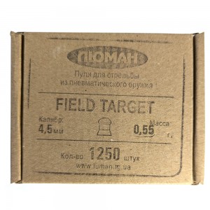 Пули Люман Field Target 4, 5мм 0, 55г (1250шт)