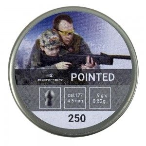 Пули Borner Pointed 4, 5 мм 0.6 г 250 шт