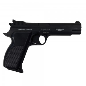 Пневматический пистолет Borner P210-B 4.5 мм (черный, Blowback)