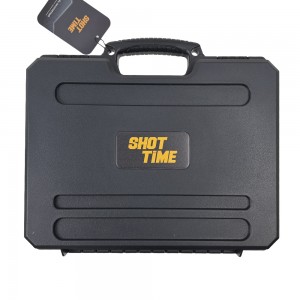 Кейс для пистолетов ShotTime 33x28x8.6 см IP65 полипропилен пена чёрный