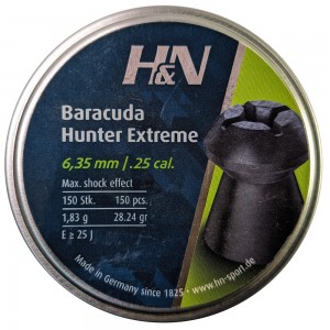Пули для пневматики H&N Baracuda Hunter Extreme 6, 35 мм 1, 84 гр (150 шт.)