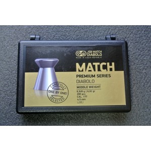 Пули для пневматики JSB Match Premium Middle 4, 5мм 0, 520гр (200шт)