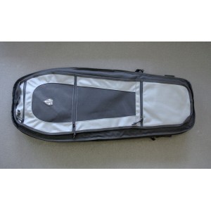 Чехол-рюкзак Leapers UTG на одно плечо, 86x35, 5 см, цвет серый металлик/черный