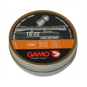 Пули для пневматики GAMO TS-22 5, 5мм 1, 4гр (200 шт)