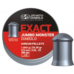 Пули для пневматики JSB Exact Jumbo Monster Diabolo 5, 52мм 1, 645г (200шт)