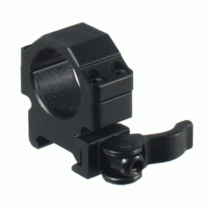 Кольца Leapers UTG 25, 4 мм быстросъемные на Picatinny с рычажным зажимом, средние