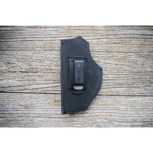 Кобура поясная для Glock-17 со скобой, натуральная кожа