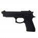 Пистолет тренировочный резиновый "Beretta 92"