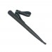 Кожаные ножны погружные для ножа с длиной клинка 16 см (черные)