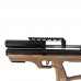 Пневматическая винтовка Krugergun Снайпер 5.5 мм Буллпап (300 мм, резервуар 380, прямоток, штатный взвод, регулируемый тыльник, дерево)