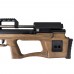 Пневматическая винтовка Krugergun Снайпер 5.5 мм Буллпап (300 мм, резервуар 380, прямоток, штатный взвод, регулируемый тыльник, дерево)