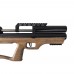 Пневматическая винтовка Krugergun Снайпер 5.5 мм Буллпап (300 мм, резервуар 380, прямоток, штатный взвод, регулируемый тыльник, дерево)