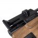 Пневматическая винтовка Krugergun Снайпер 5.5 мм Буллпап (300 мм, резервуар 380, прямоток, штатный взвод, регулируемый тыльник, дерево)