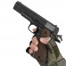 Пистолет пневматический Borner 1911 Blowback кал.4.5