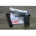 Пистолет охолощенный Beretta B92-CO EKOL Viper кал 9мм, патрон 10ТК, хром (Курс-С)