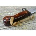 Штык-нож ММГ АК ШНС-001-01 (коричневый с резиновой накладкой) без пропила