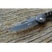 Тактический складной нож Geyotar W33 с клипсой  (черный)