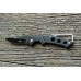 Тактический складной нож Geyotar W46 с карабином (черный)