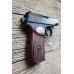 Пистолет Макарова Р-411 охолощенный, бакелитовая рукоять
