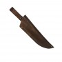 Кожаные ножны погружные для ножа с длиной клинка 13 см (шоколад)