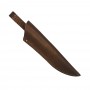 Кожаные ножны погружные для ножа с длиной клинка 16 см (шоколад)